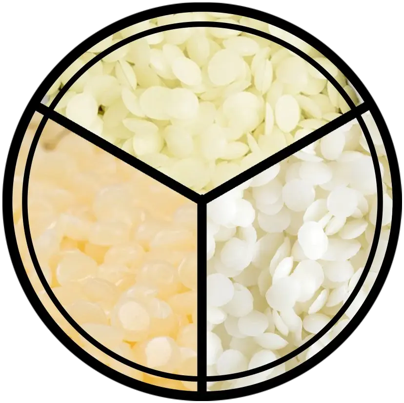 A & R Waxes - three natural waxes